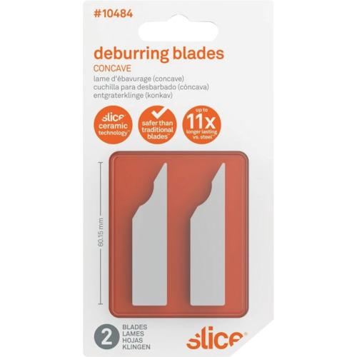 slice セラミック 10484 バリ取り替刃 凹面 6PKまとめ売り 【まとめ売り商品】_1
