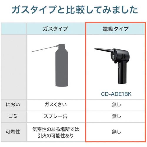 SANWA 電動エアダスター CD-ADE1BK_8