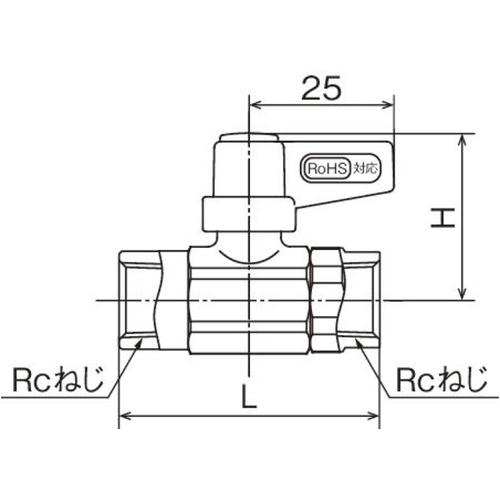 オンダ製作所 M1型 G-M1-08 フリーボール RoHS指令対応 Rc1/4×Rc1/4 10個まとめ売り 【まとめ売り商品】_1