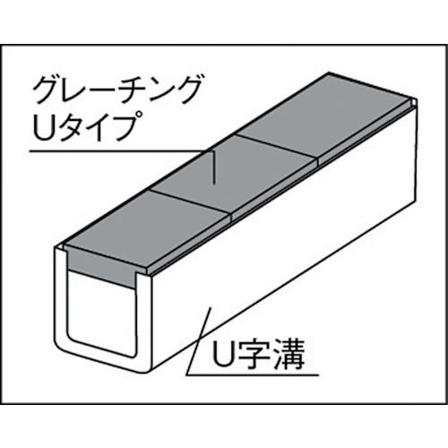 サンコー プラスチックグレーチングU＃300 SKGL-U300-GL 805272 グレー