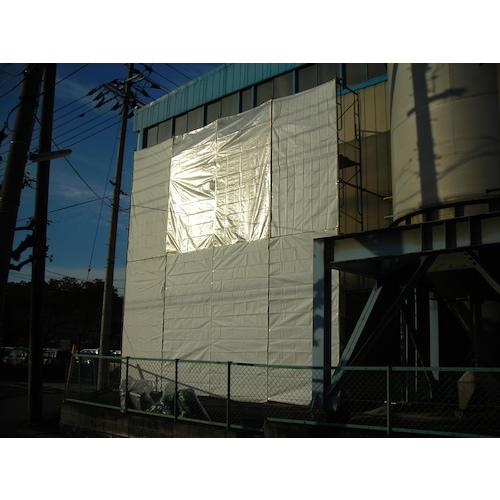 萩原 ターピー TOBS3654 透光防炎シート 半透明 3.6m×5.4m