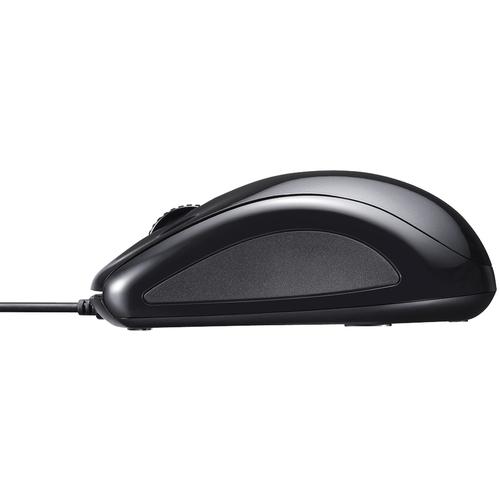 BUFFALO 有線レーザー式マウス BSMLU100BK 静音/3ボタン ブラック 20個まとめ売り 【まとめ売り商品】_1