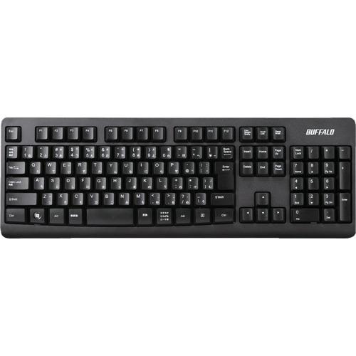 BUFFALO 無線2.4GHz BSKBW120BK フルキーボード ブラック 10個まとめ売り 【まとめ売り商品】_1