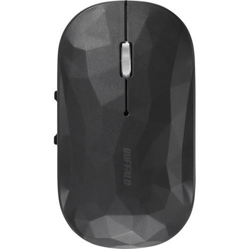 BUFFALO 薄型 BSMBW530GBK 5ボタン 無線 BlueLEDマウス ジオメトリー ブラック 40個まとめ売り 【まとめ売り商品】_2