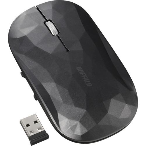 BUFFALO 薄型 BSMBW530GBK 5ボタン 無線 BlueLEDマウス ジオメトリー ブラック 40個まとめ売り 【まとめ売り商品】_4