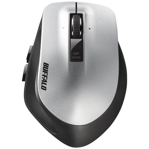 BUFFALO 無線 BSMLW500MSV レーザー プレミアムフィットマウス Mサイズ シルバー 40個まとめ売り 【まとめ売り商品】_2