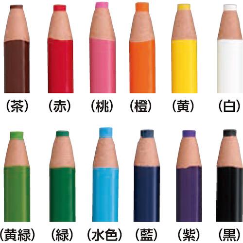 uni 油性ダーマトグラフ K760012C 12色セット 6個まとめ売り 【まとめ売り商品】の画像