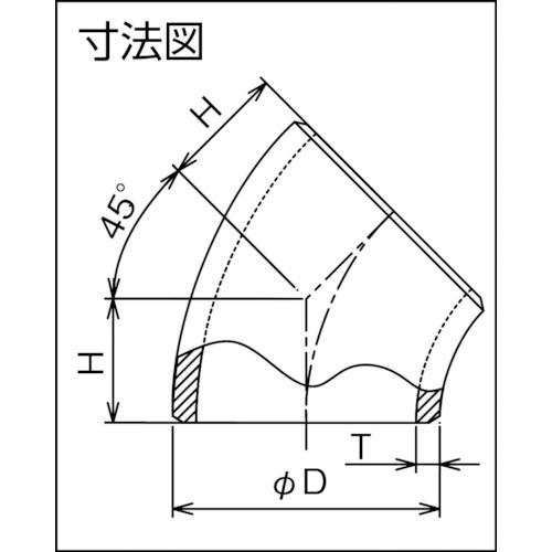 FLOBAL 45°エルボ(ロング)S10S B-45EL-10S-32A 09100024 100個まとめ売り 【まとめ売り商品】_1