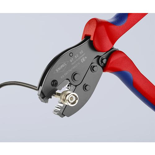 KNIPEX 圧着ペンチ 9752-50 プレシフォース 220mm_3
