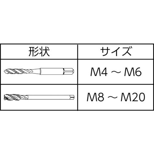 SANDVIK スパイラルタップ EX1CPJ2-M18X1.5 コロタップ(780) 呼び寸法M18 ピッチ1.5mm ねじ長さ17mm 全長95mm_2
