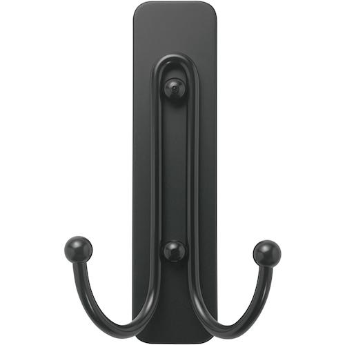 3M コマンドダブルフック CMD-WM マットブラック 24個まとめ売り 【まとめ売り商品】の画像
