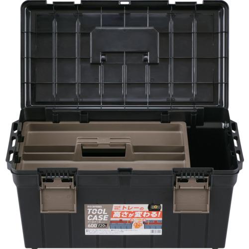 専用 M 3個 IRIS 206154 TCR-600 ツールケース 600 ブラック/サンドベージュ 3個