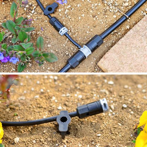 タカギ 点滴チューブスリム用ジョイントセット GKJ107 15個まとめ売り 【まとめ売り商品】_1