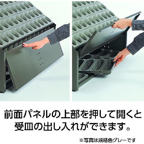 テラモト シュート式傘立て UB-285-212-6 オブリークアーバン(12本収納)グレー_3