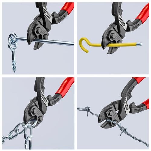KNIPEX ミニクリッパー 7102-200 200mm コンフォートハンドル_1