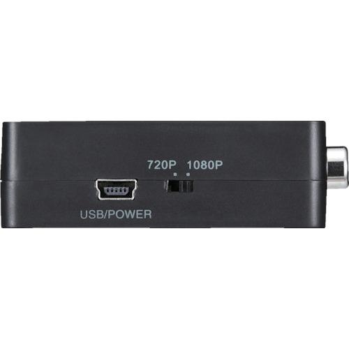 SANWA 変換コンバーター(コンポジット信号HDMIタイプ) VGA-CVHD4_3