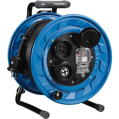 ハタヤ 三相200V型屋外用コードリール BFS-302M 30m アース