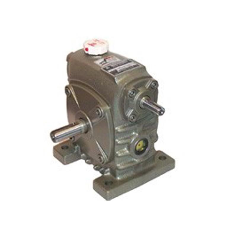 減速機 マキシンコー W250L20 Sシリーズ 1段ウォーム減速機 中実 上ウォーム形各軸配置水平 出力軸L