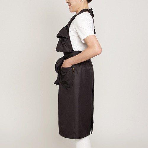 セレブエプロン BeLLa エリザベス 高機能 エレガント 黒 エプロン