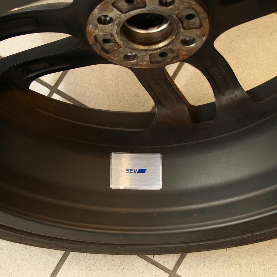 SEV-AL typeR 新旧4枚 SEV 【自動車用】SEVホイールtypeR (16枚セット