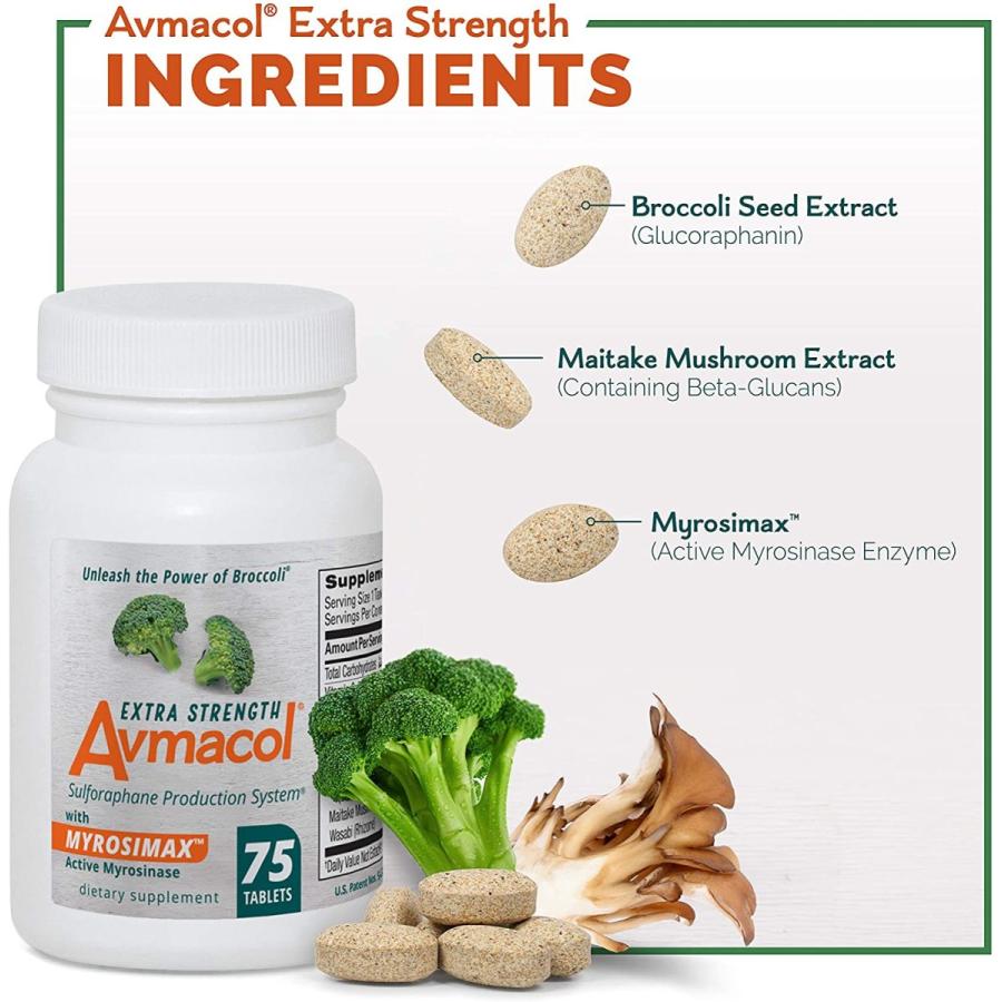 スルフォラファン アブマコール エクストラストレングス 75粒 ブロッコリースプラウトエキス Prdhmv7 セブンハブ 通販 Yahoo ショッピング