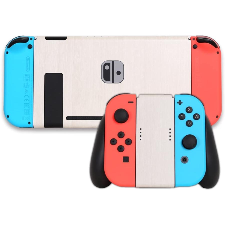 割引クーポン 周辺機器 Nintendo Switch 本体用 スキンシール 木目調 アイボリーウッド カバー シール ケース高級素材 側面対応 丈夫で長持ち 保護 Www Threeriversofs Com