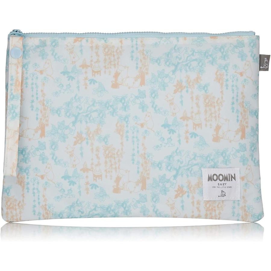Moomin 送料込 Baby マルチポーチ Nzmb000 ファミリーガーデン ライトブルー