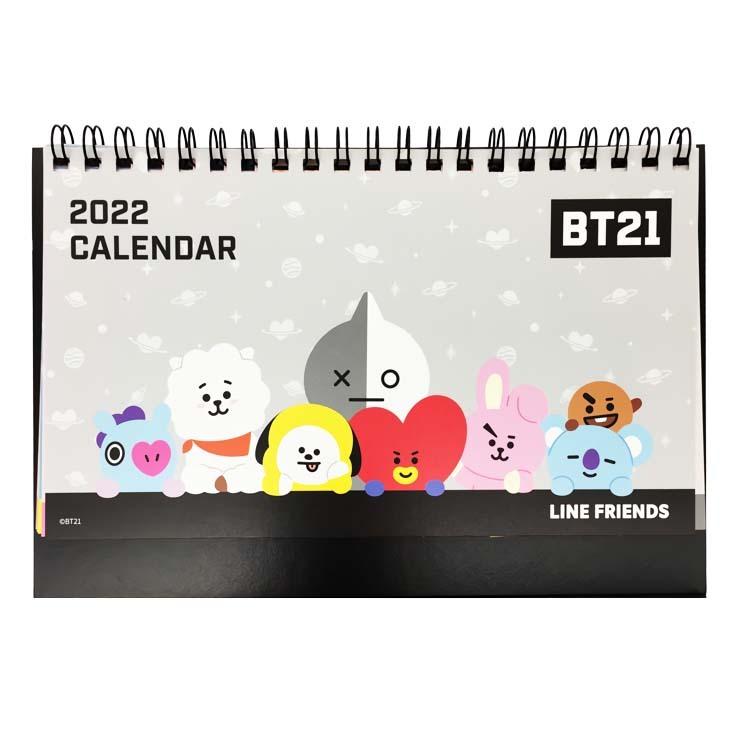 セール Bt21 22年 卓上カレンダーcl 900 数量限定 防弾少年団 Army Bts Bt21 防弾少年団 Bt21 グッズ Line Friends 108 A Seven Store 通販 Yahoo ショッピング
