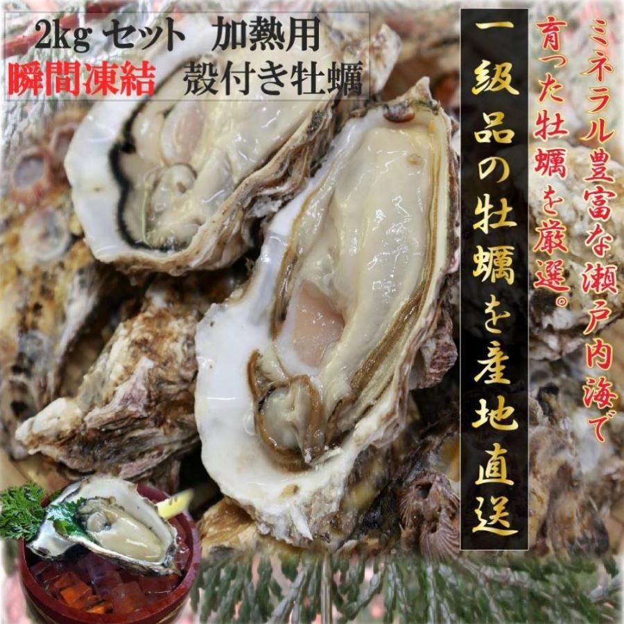牡蠣 冷凍 カキ かき 貝 かい 新物 殻付き 真牡蠣 瀬戸内産 2キロ 産地直送 バーベキュー q 加熱用 送料無料 即日発送 Mg 02 ニコニコマルシェ 通販 Yahoo ショッピング