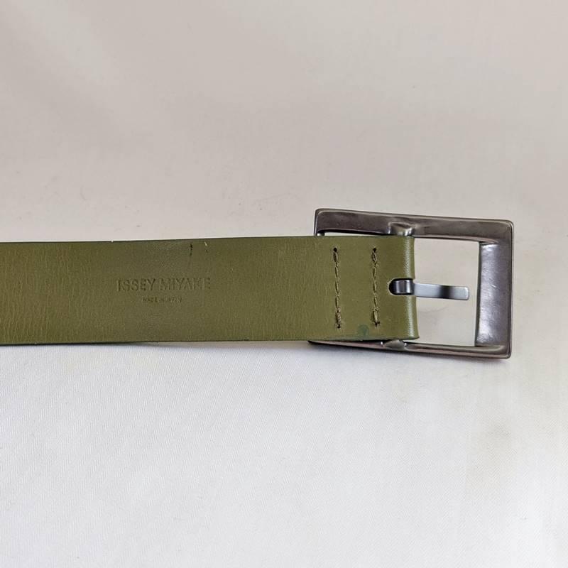 イッセイミヤケ ISSEY MIYAKE◇ベルト◇バイカラー◇(7161)