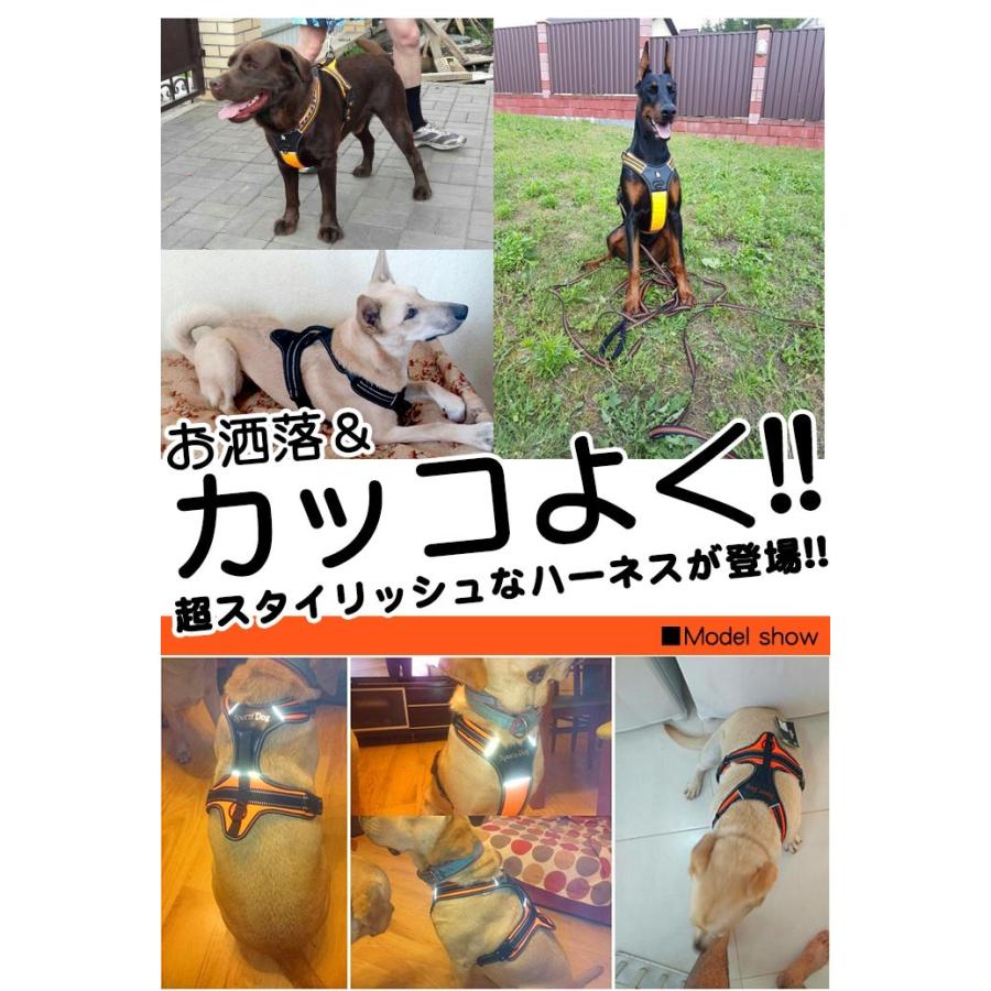 犬 ハーネス ベスト ペット 服 胴輪 キャット ドッグ メッシュ