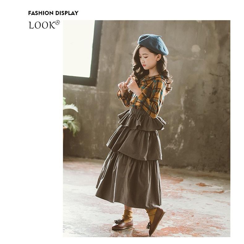 子供服 キッズ 女の子 トップス 服 長袖 春秋 上下セット ブラウス