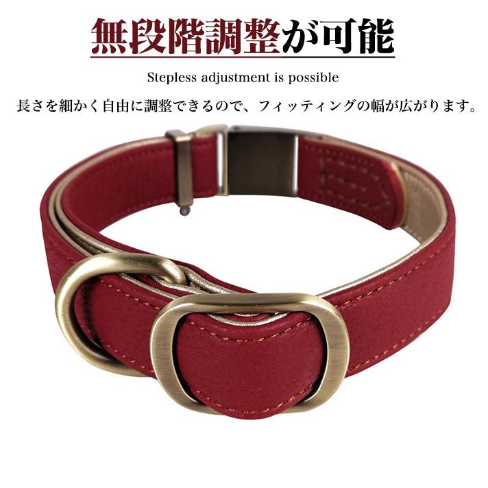 犬 猫 首輪 2重ロック マイクロファイバー レザー 痛くない ペット