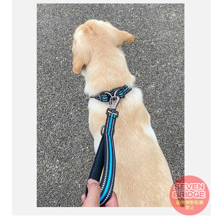 犬 ショートリード 外れ防止特殊ナスカン ペット ドッグ リーシュ 反射
