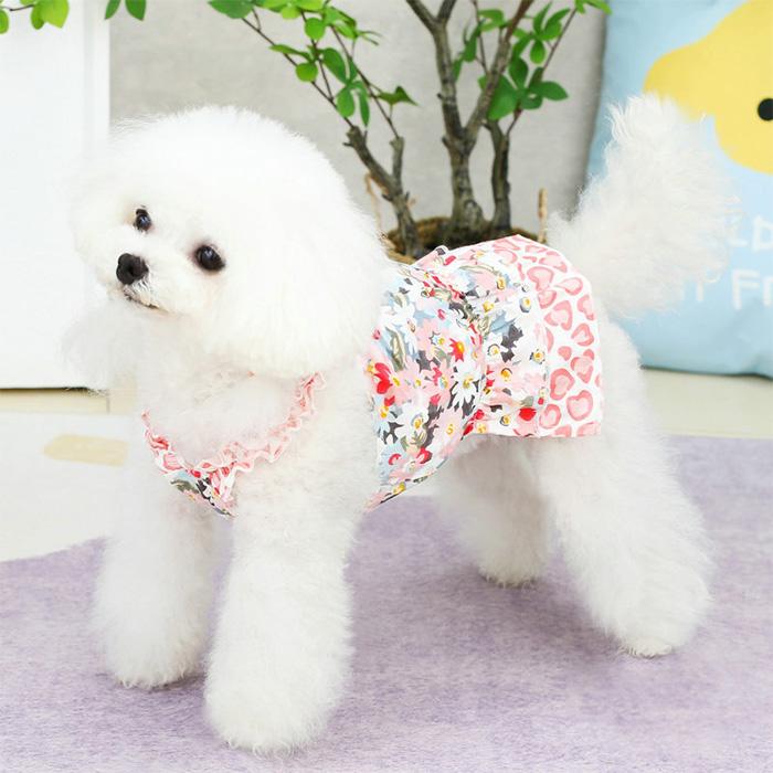 犬 猫 服 ドッグウェア ワンピース フラワー 花 ドレス 犬服 ウェア