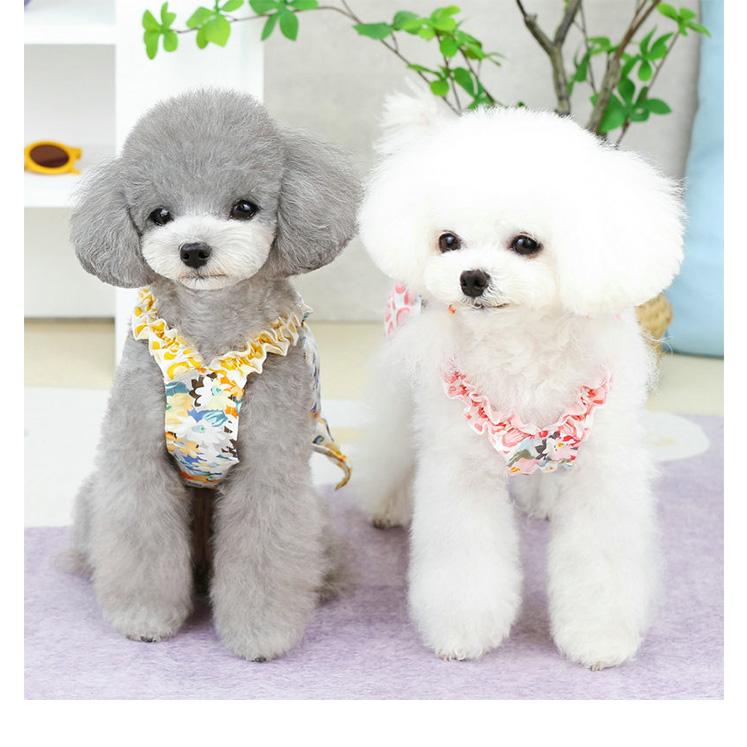 犬 猫 服 ドッグウェア ワンピース フラワー 花 ドレス 犬服 ウェア
