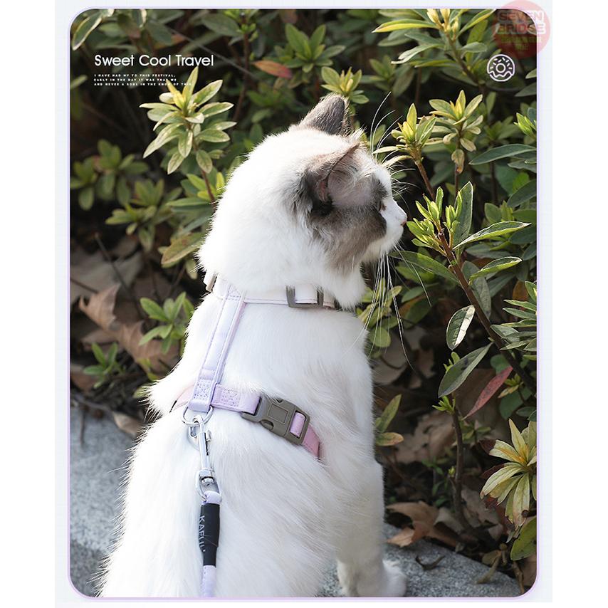 猫 犬 ハーネス リード付 脱げにくい 体に優しい カラフル ウェアハーネス ペット 服 胴輪 キャット ドッグ |  | 10