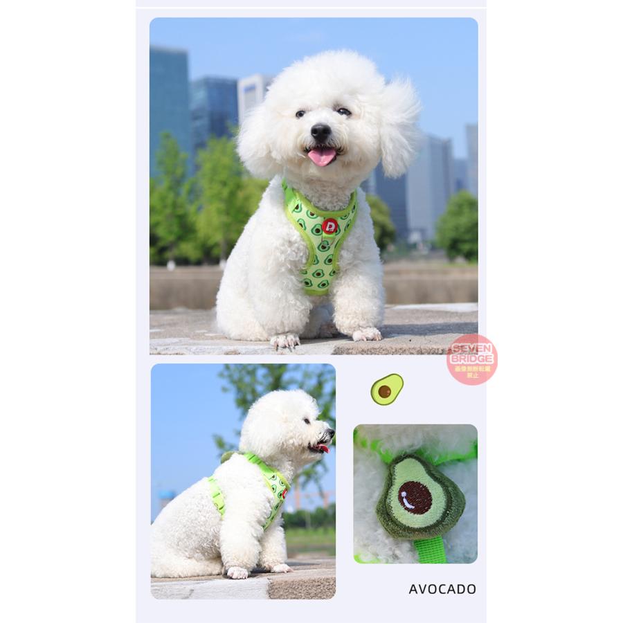 犬 猫 オシャレ ハーネス リード付 体に優しい 野菜 フルーツ 脱げ