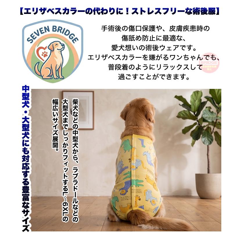 犬 術後服 着心地抜群 傷口保護 中型犬 大型犬 小型犬 エリザベス