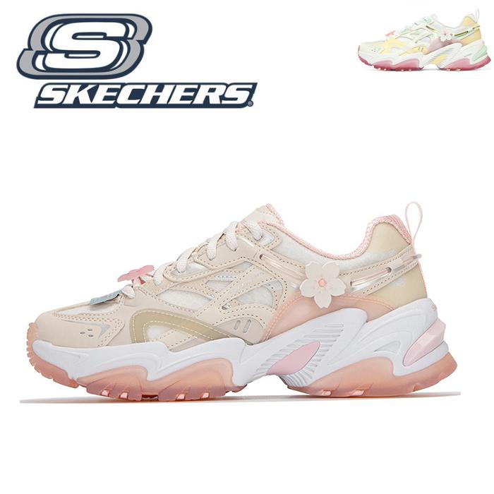スケッチャーズ 新作 春 桜 お花 レディース 厚底 スニーカー Skechers 春 秋 ランニング シューズ かわいい 通気性 快適 軽量 スポーツシューズ 6116 Sevencat 通販 Yahoo ショッピング