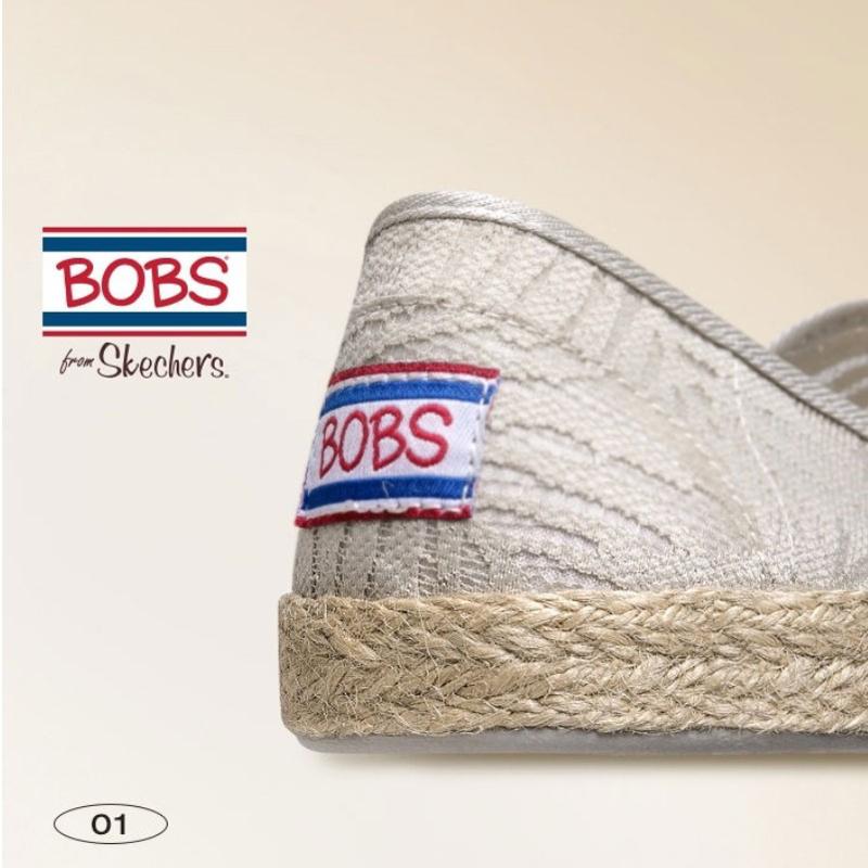 スケッチャーズ レディース シューズ スニーカー Women's BOBS スリッポン 白 黒 ブラック SKECHERS フラットシューズ 軽量 ぺたんこ 夏 新作 66666281｜sevencat｜05