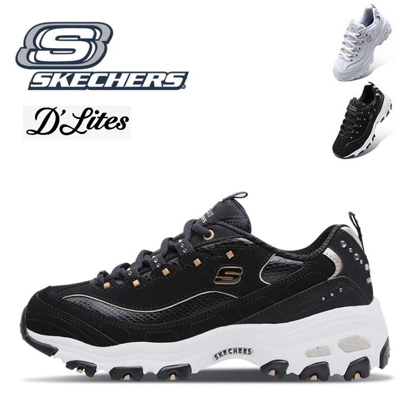 スケッチャーズ レディース 新作 Skechers スニーカー 厚底 D Lites Dlt A パンダシューズ シューズ 靴 白い靴 ホワイトシューズ スポーツシューズ Ss Sevencat 通販 Yahoo ショッピング
