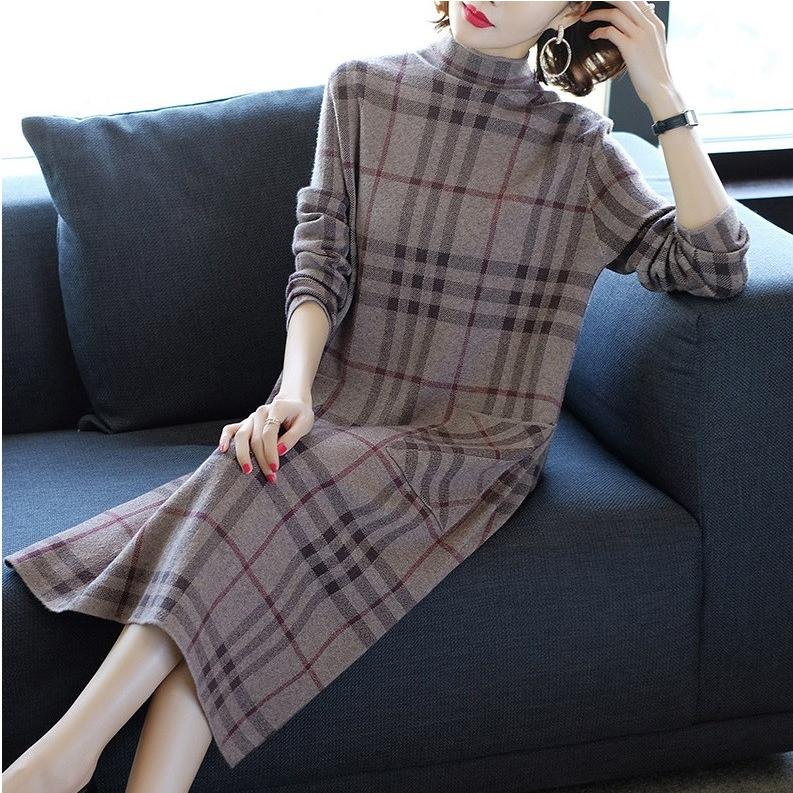 高質で安価 ワンピース レディース 40代 50代 30代 60代 秋 冬 きれいめ 上品 チェック柄 ニット セーター 体型カバー 女性 ミセス ワンピ 秋冬物 Aライン 長袖 Wb Wb Sevencat 通販 Yahoo ショッピング 正規品 Limeshoeco Co Uk