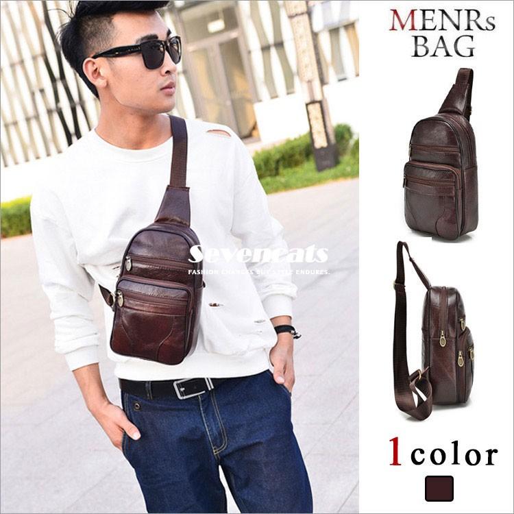 ボディバッグ メンズ ワンショルダーバッグ メンズバッグ ミニショルダー 本革バッグ 斜め掛け 軽量 男女兼用 かばん 収納 お出かけ 送料無料 予約販売品