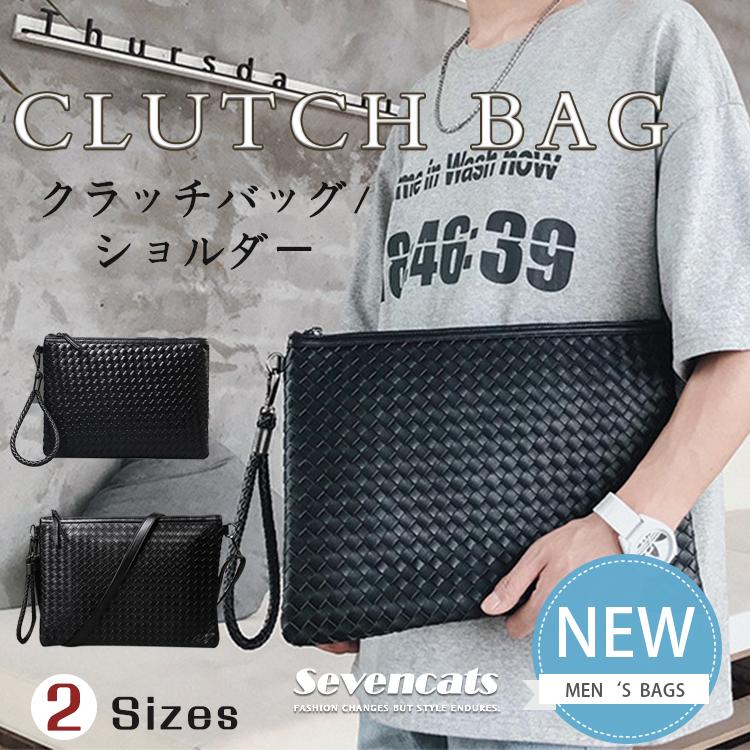クラッチバッグ メンズ バッグ ショルダーバッグ 男女兼用 封筒バッグ Ipad対応 ファッション ビジネス 新作 韓国風 手織り ファイルバッグ おしゃれ 送料無料 Sc Ebb872 Seven Cats 通販 Yahoo ショッピング