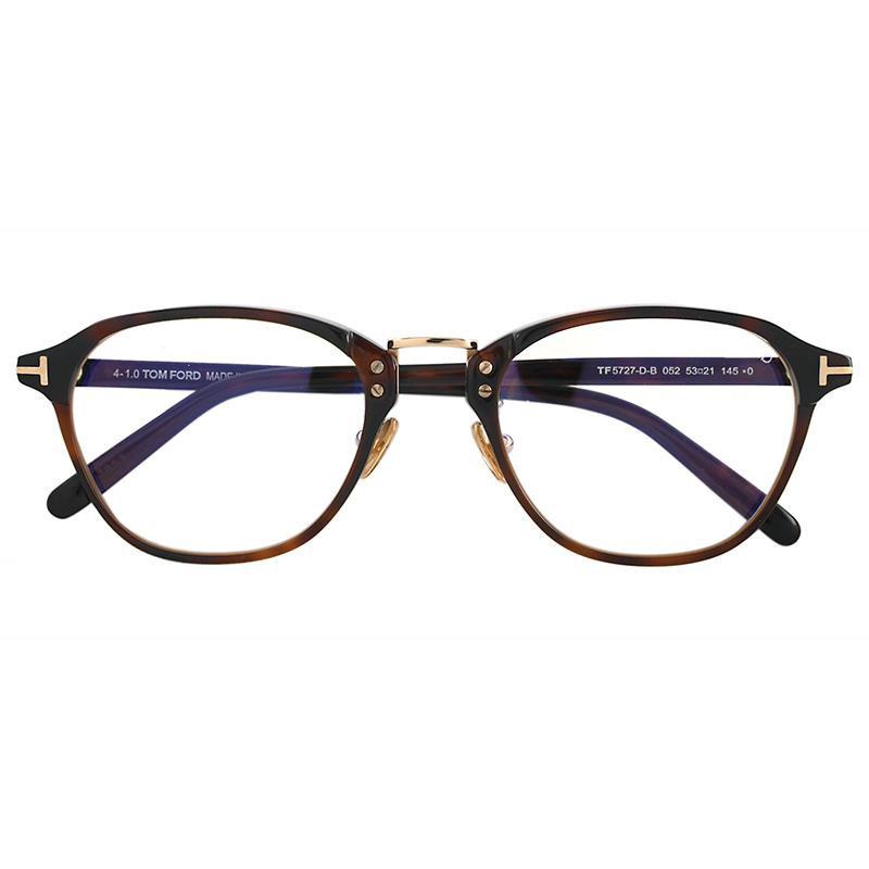 トムフォード TOMFORD メガネ 芸能人 サングラス アジアンフィット メンズ レディース 度付き 度入り 調光 FT5727DB 052 　 トムフォード