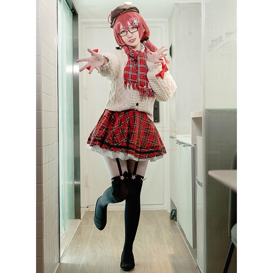 ホロライブ hololive 櫻巫女 さくらみこ Vtuber 地雷系 コスプレ衣装 