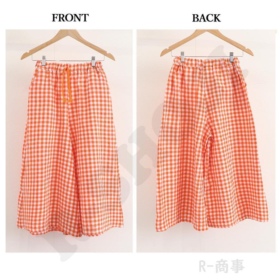 KAPITAL 赤と白のギンガムチェック カジュアルパンツ KAPITAL 赤と白のギンガムチェック カジュアルパンツ ギンガム