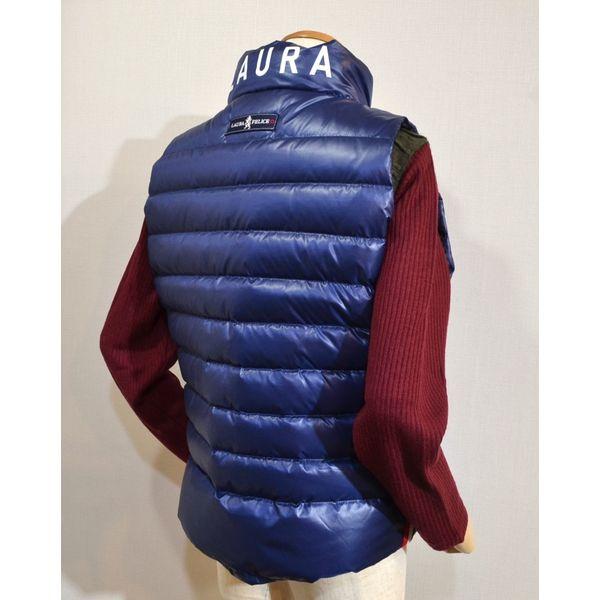中綿ベスト ラウラフィリーチェ ゴルフ 切替デザイン 【公式通販】
