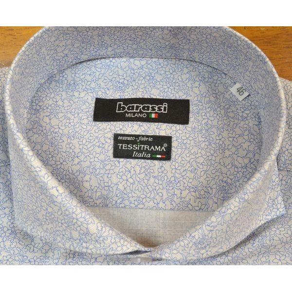 50%OFF SALE バラシ メンズ 長袖 シャツ barassi ミラノ 服 ブランド 